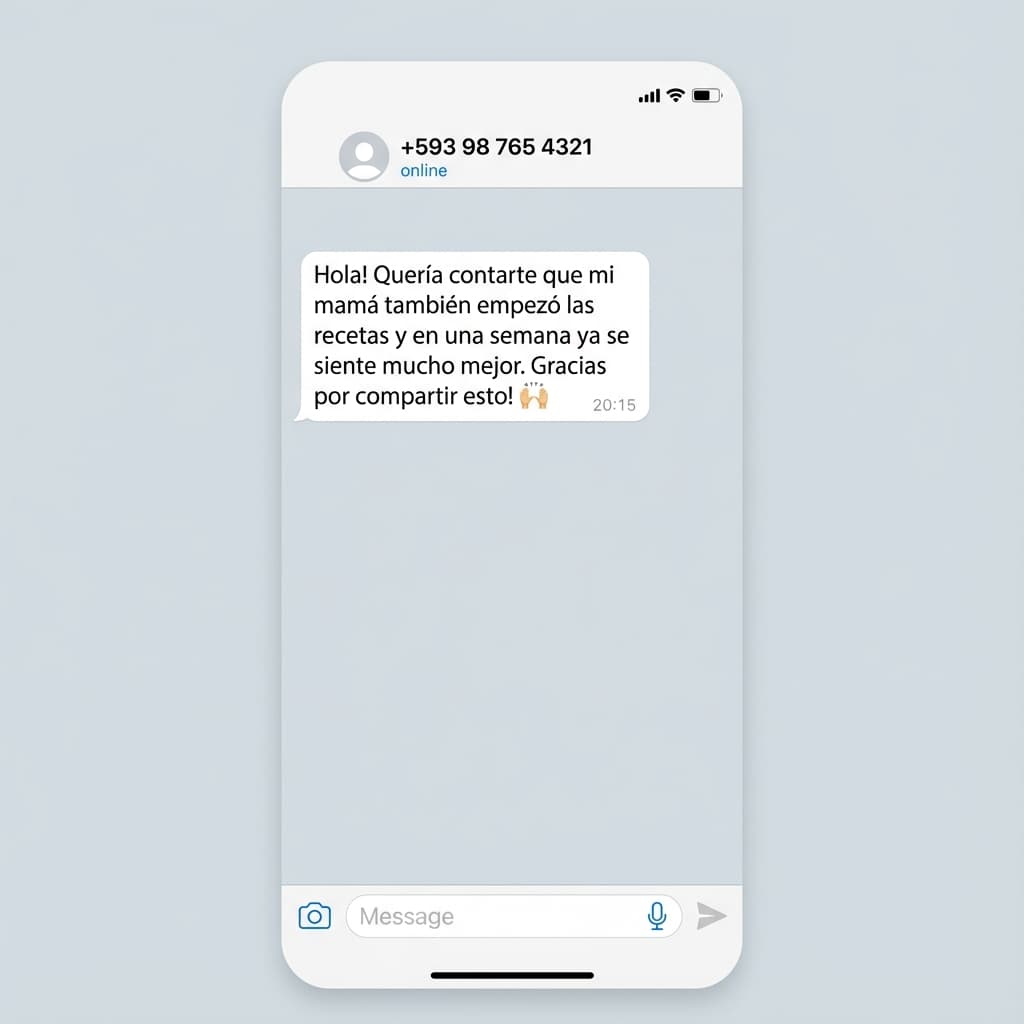 Testimonio de cliente de Ecuador